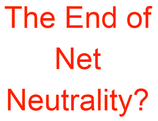 Net neutrality - Watch the world burn