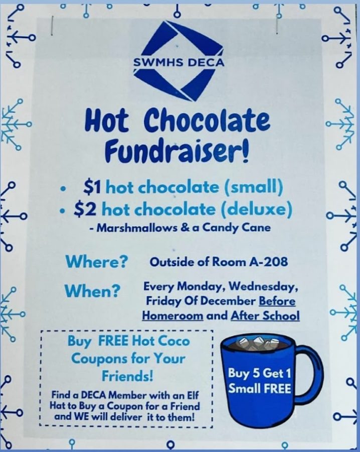 SWMHS DECA Sells Hot Chocolate During The Holidays
