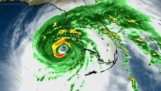 Hurricane Ian Inflicts Damage Off the Atlantic Coast